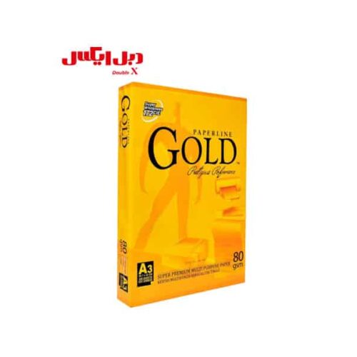 کاغذ گلد A3 وزن 80 گرمی بسته 500 عددی