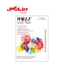 کاغذ فتوگلاسه 180 گرمی ولف سایز A4