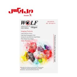 کاغذ فتوگلاسه 180 گرمی ولف سایز A3