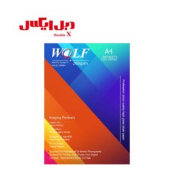 کاغذ فتوگلاسه ۲۶۰ گرمی ولف سایز A4