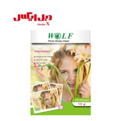 کاغذ فتوگلاسه 115 گرمی ولف سایز A4