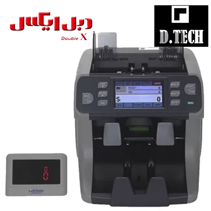 سورتر ارزشمار D.Tech مدل K8 پلاس / D.TECH K8 Plus Currency Discriminator