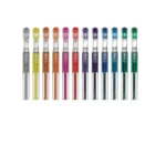 روان نویس کریتورز کلاس مدل گلیتر طرح اکلیلی کد PB-GL-12 بسته 12عددی - تصویر 2