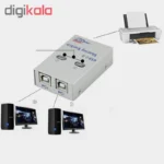 هاب سوئیچ 2 پورت پرینتر مدل MN-USB2 - Image 6