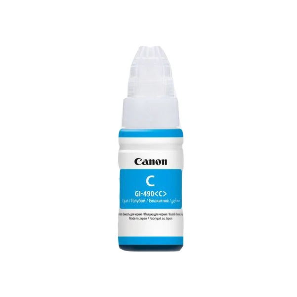 qualityq_90-6980 جوهر آبی مخزن کانن مدل GI-490 حجم 70 میلی لیتر - تصویر 1