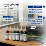 جوهر مخزن یوتک مدل U01 حجم 120 میلی‌لیتر مجموعه شش عددی - Image 16