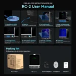 دستگاه خشک‌کن و پخت رزین پرینتر سه بعدی سان‌لو مدل RC-2 - تصویر 3