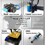 پرینتر سه بعدی کیتک مدل ALPHA 30 CP - تصویر 8