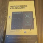 ماشین حساب مدل mini handwriting calculator طرح  پد یادداشت دار - تصویر 5