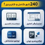 ماشین حساب مهندسی مدل خورشیدی کد 991ES-PLUS - تصویر 4