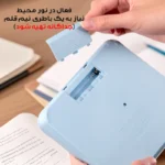 ماشین حساب رومیزی مدل خورشیدی کد DS-2811C - تصویر 8
