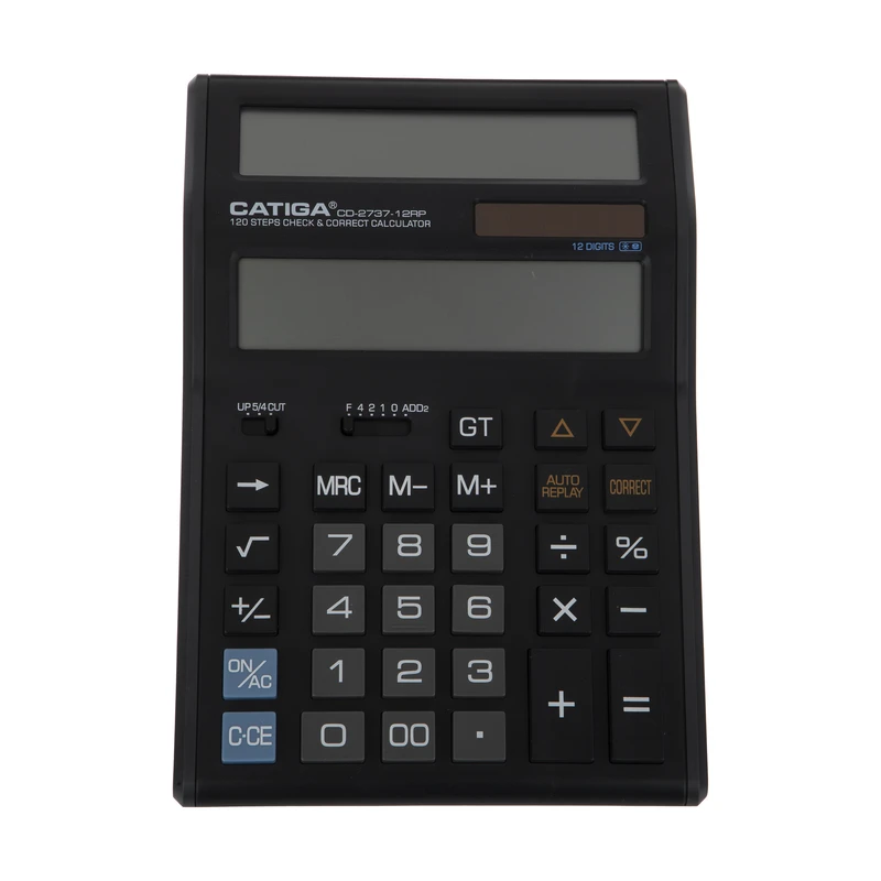 qualityq_90-4483 ماشین حساب کاتیگا مدل CD-2737-12RP - تصویر 1