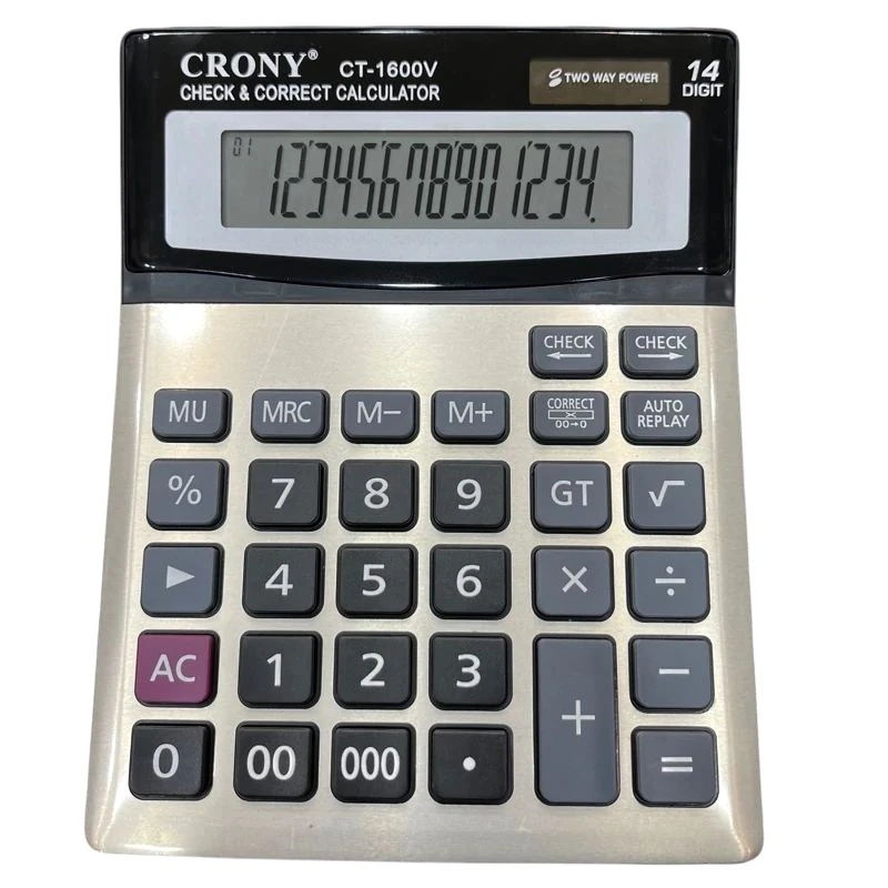 ماشین حساب کرونی مدل CT-1600V