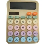 ماشین حساب مدل مینیمال طرح رنگی رنگی کد 001 - تصویر 4