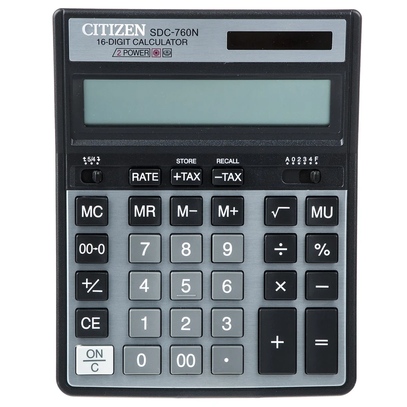 ماشین حساب سیتیزن مدل SDC-760N