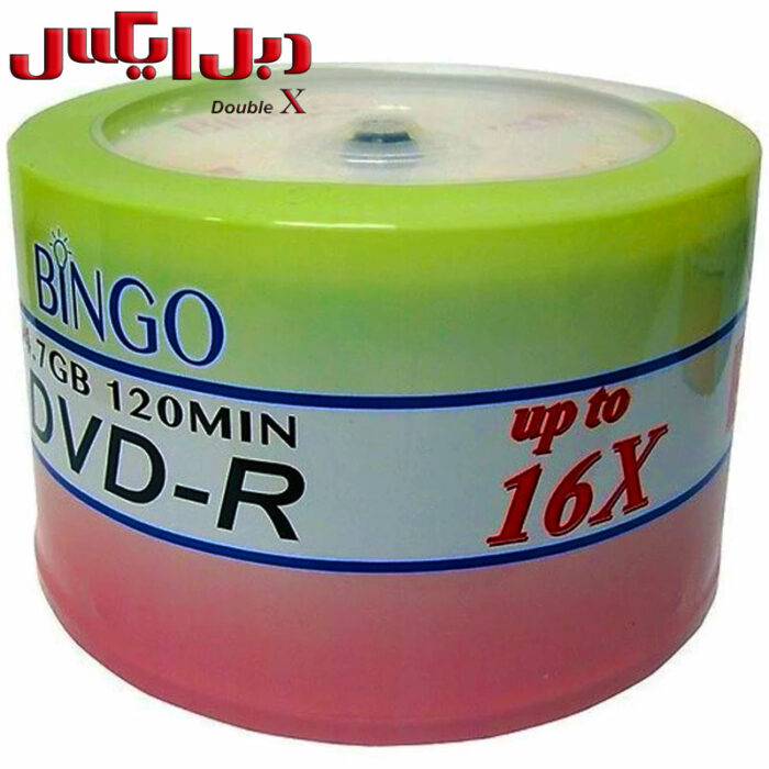 دی‌وی‌دی خام بینگو مدل DVD-R ۵۰ عددی.png