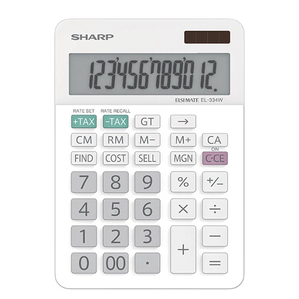 ماشین حساب شارپ مدل EL-334W
