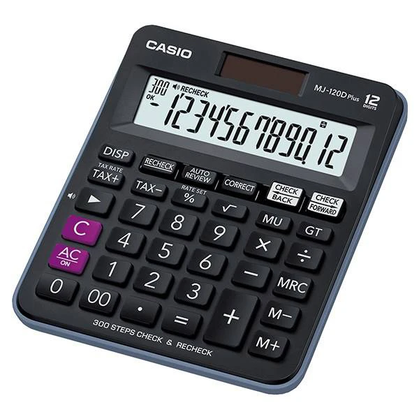 ماشین حساب کاسیو مدل MJ-120DPLUS