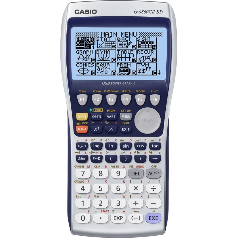 ماشین حساب کاسیو مدل fx-9860G II SD